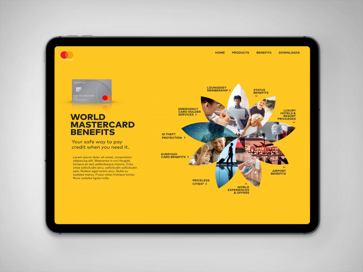 Mastercard Benefits Toolkit | Cre8ivedge - Creative Brand Agency